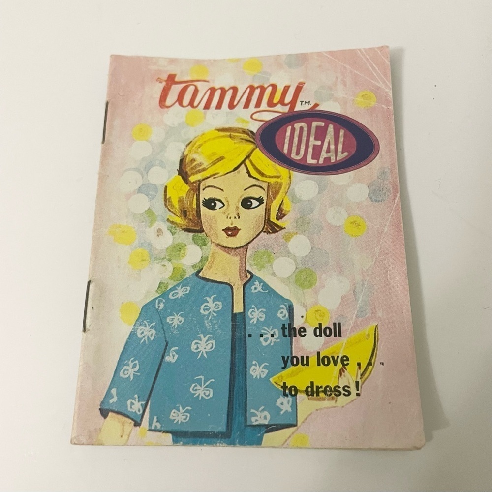 Vintage Tammy Doll  by Ideal Doll Booklet